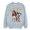 Womens/Ladies Wreck It Ralph Moana And Vanellope Sweatshirt