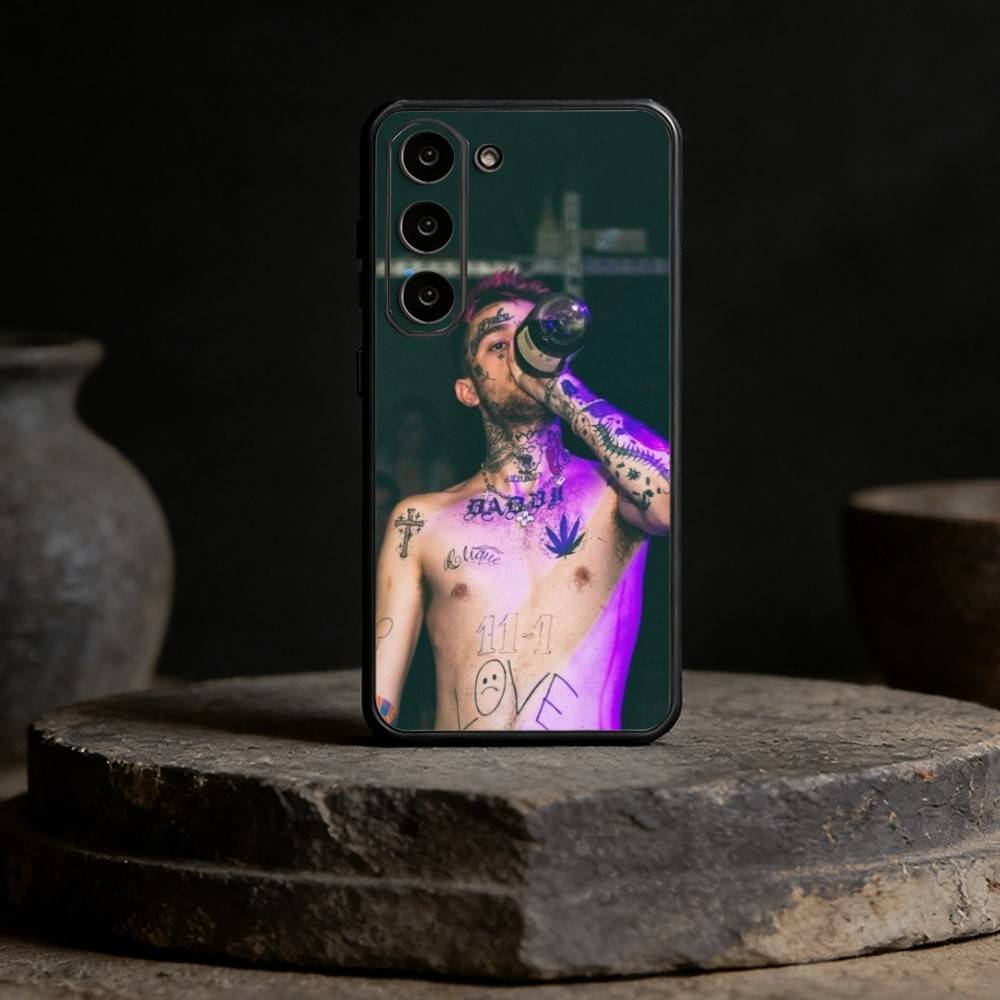 Чехол для телефона Lil Peep Star Shopping для Samsung Galaxy A13, 21s, 22, 31, 32, 52, 53, 71, 72, 73, Мягкий черный чехол