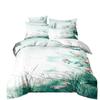 Floral Leaves Bedding Set Watercolor Flower Duvet Cover Flower Double quilt cover Single Twin Double Queen King For Women
