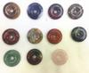  30mm 40mm 50mm Mixed Gemstone Stone Donut Pendant for Jewelry Making Necklace Diy Decoration
