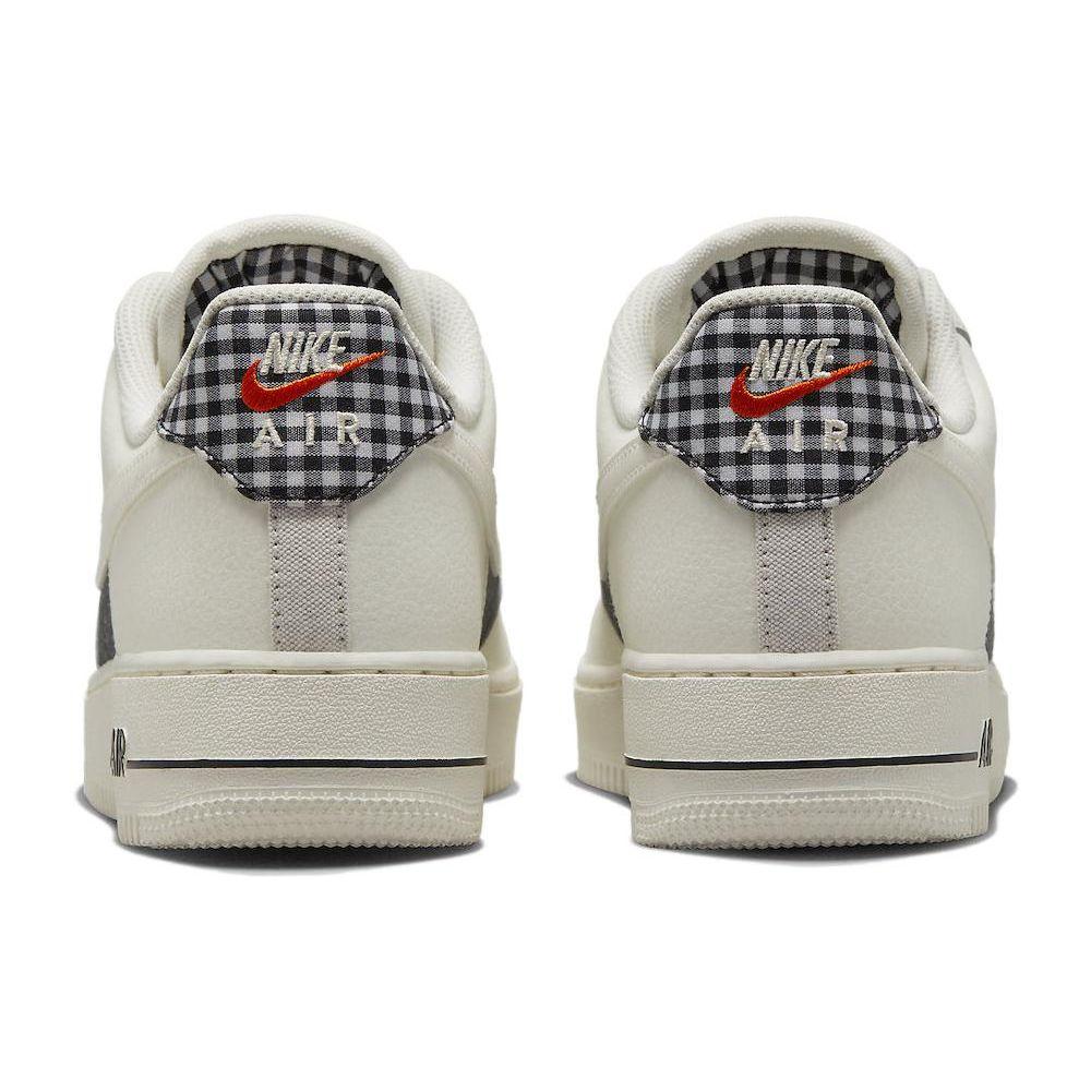 Nike Мужские кроссовки Air Force 1 07 Designed Fresh White Sail Dark-Smoke-Grey FJ4021-133