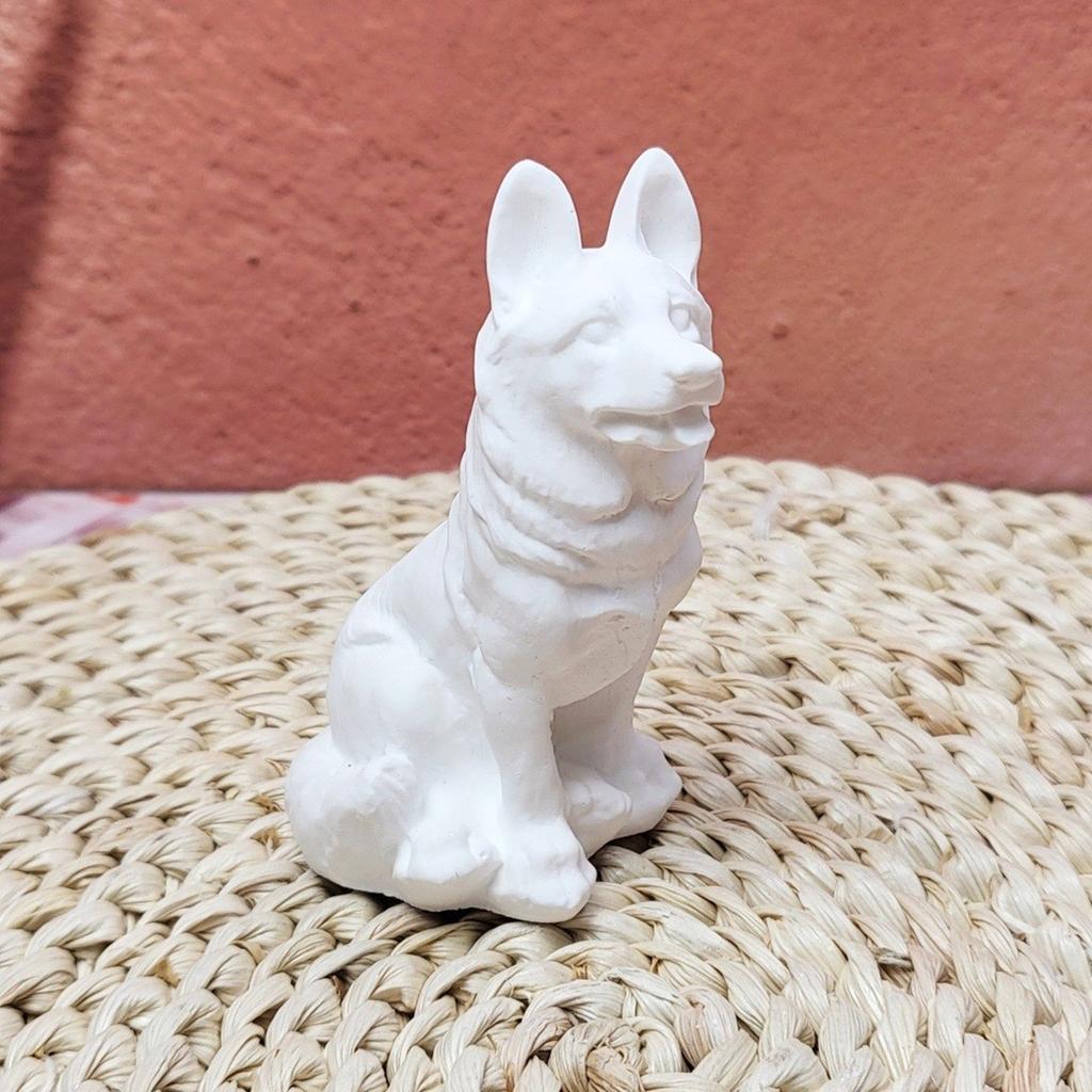 3D Dog Statue Silicone Molds for Candle Soap Home Decoration Making Fondant Silicone Molds Cement Gypsum Silicone Molds