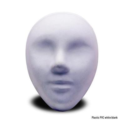 Взрослая раскрашенная вручную маска-заготовка для игры «Оборотень» - Без глаз и отверстий, ПВХ-пластик.