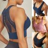 Beautiful Back Hollow Breathable Shockproof Running Gather Shape Sports Underwear Female Yoga Fitness Vest Bra Bra Summer