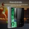 Bluetooth 5.0 Lossless MP3 музыкальный плеер HiFi портативный аудио Walkman с FM/электронной книгой/диктофоном/MP4 видеоплеером 2,4-дюймовый экран