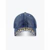 Denim Baseball Distressed Cap For Streetwear And Casual Style Protection Sun