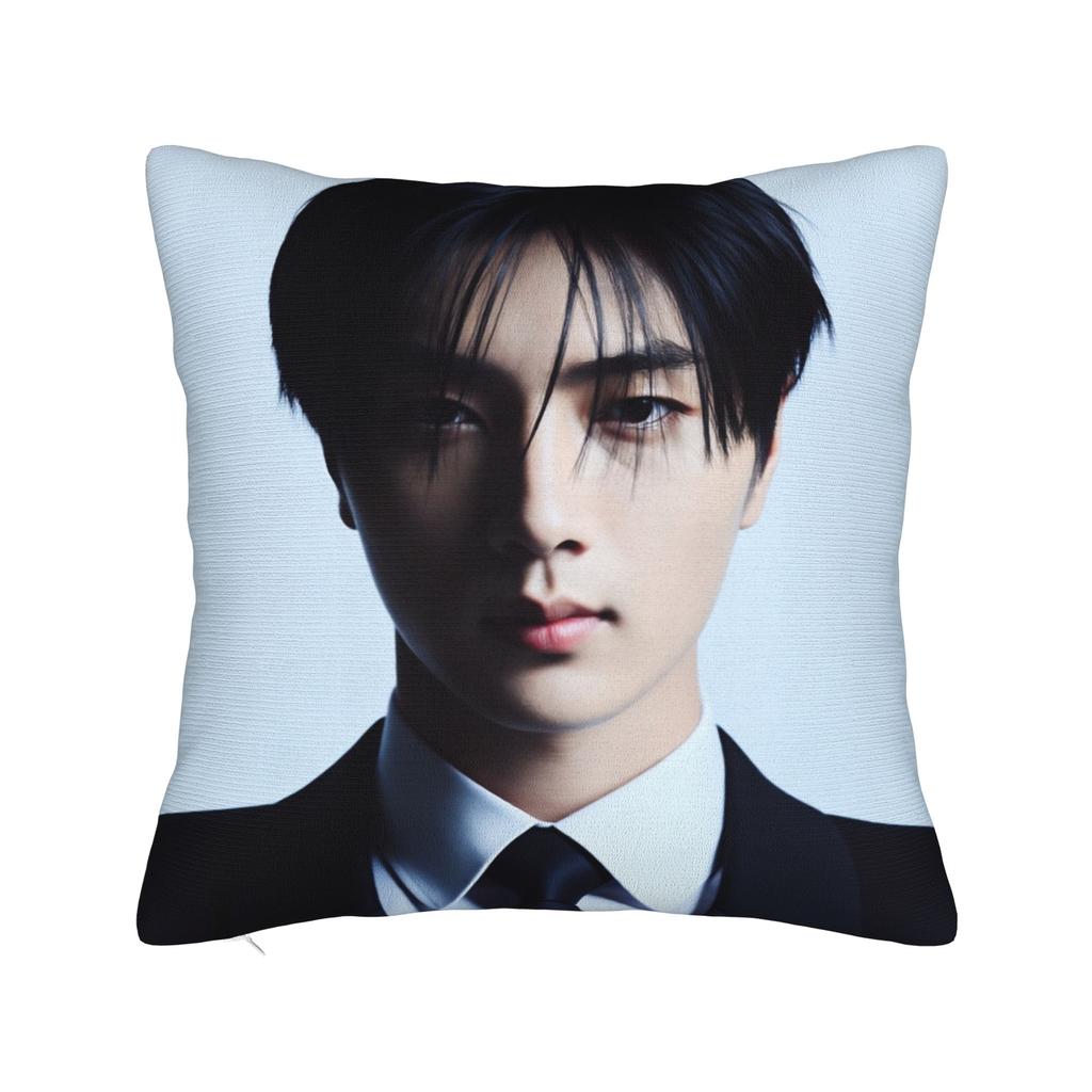 Pillow Case Kpop Style Boy Wonnie Soft Pillow Cover For Living Room Sofa Cute Funny Pillowcases