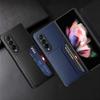 Противоударный складной кожаный чехол для Samsung Galaxy Z Fold 4 Fold4 Fold3 Fold2 Fold 3 2 5g, антидетонационная сумка для телефона Funda