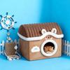Cat Bed Cave House for Indoor Cats Removable Cushion Warm Non Slip Bottom Comfortable Winter