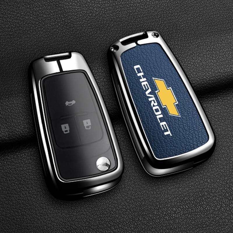 Для Chevrolet Onix Equino Orlando Cruze Spark Sonic Camaro Volt Bolt Trax Malibu Blazer Traverse Seeker Алюминиевый Чехол-Крышка для Автомобильного Ключа