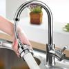 Кухонные гаджеты 2/3 Режимный кран Вращение на 360 градусов Фильтр Удлинительная трубка Душ Водосберегающий кран Универсальные кухонные принадлежности