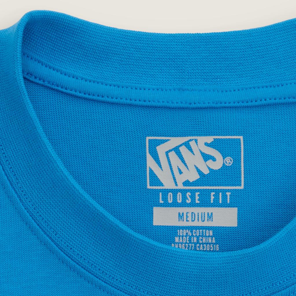 Vans Мужская хлопковая футболка с круглым вырезом свободного кроя Artist VN000VTBFNM
