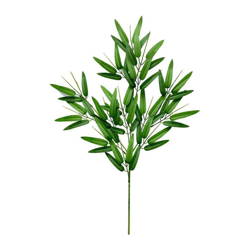 2 шт. искусственные зеленые листья, ветки, зеленое растение для свадебной арки, букет, наполнитель стола, центральные предметы, домашний декор