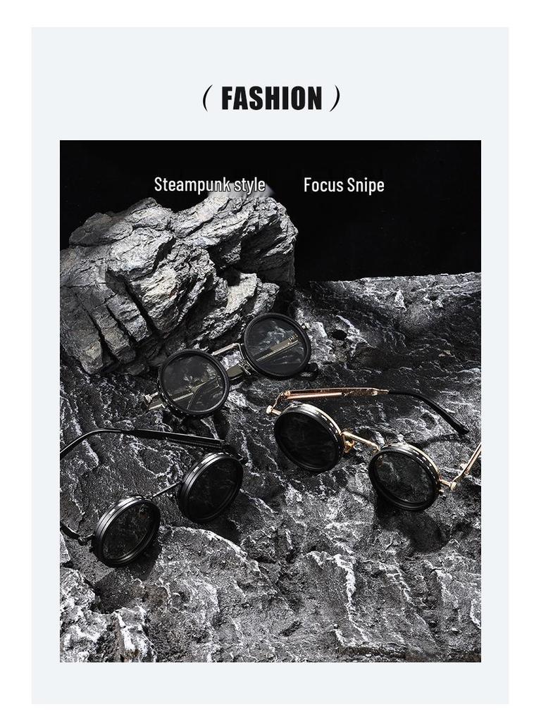 Солнцезащитные очки с регулируемым затемнением и поляризацией ND9: Ретро, Защита от УФ-лучей, Идеально для рыбалки и вождения