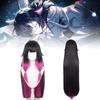 Beautiful Genshin Impact Cosplay Wig For Women Featuring Columbia Gradation Long Hair
