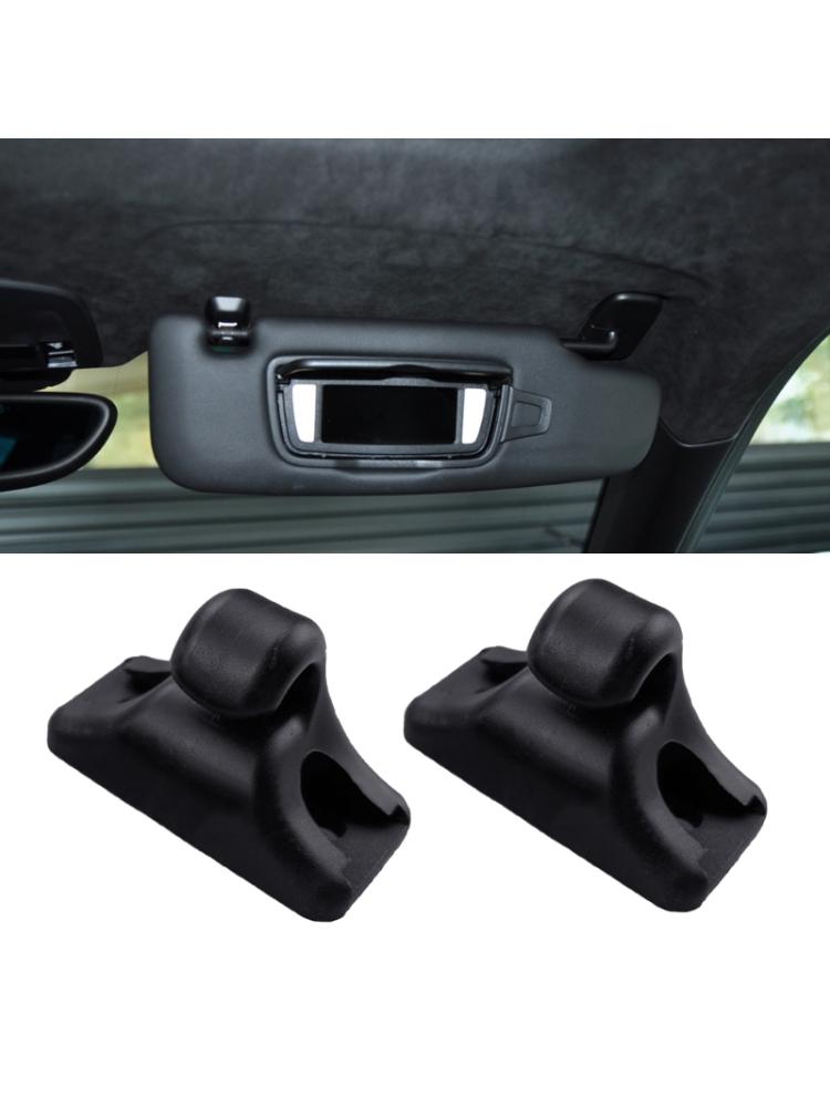 1 пара зажимов для автомобильных солнцезащитных козырьков 94473143900 для 924 944 968 L + R, автоаксессуары, сменные зажимы для кронштейна солнцезащитного козырька