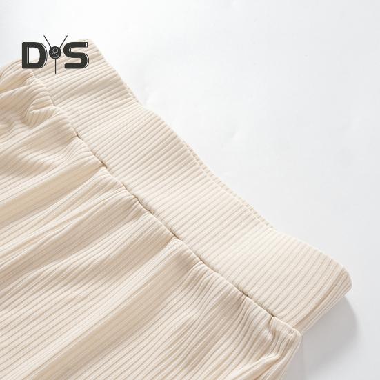 Женские брюки с высокой эластичной талией, эластичные однотонные нитки, облегающие брюки с расклешенным подолом, мягкие теплые длинные спортивные брюки для йоги, осенне-зимние спортивные штаны