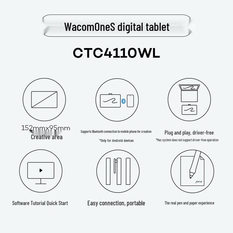 Wacom Intuos Bluetooth Graphics Tablet
