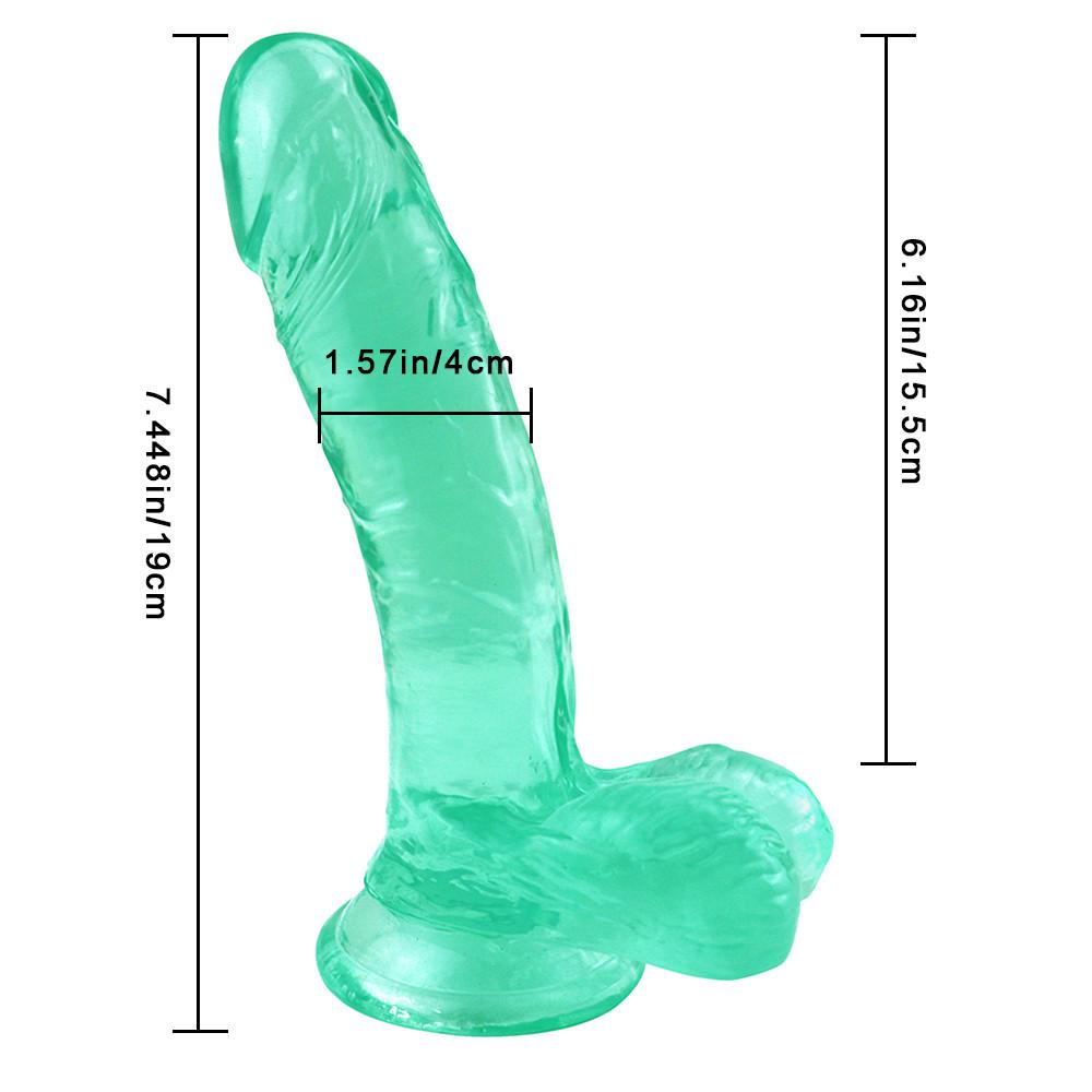 MoDi Реалистичный фаллоимитатор мягкий большой пенис с присоской Секс-игрушка