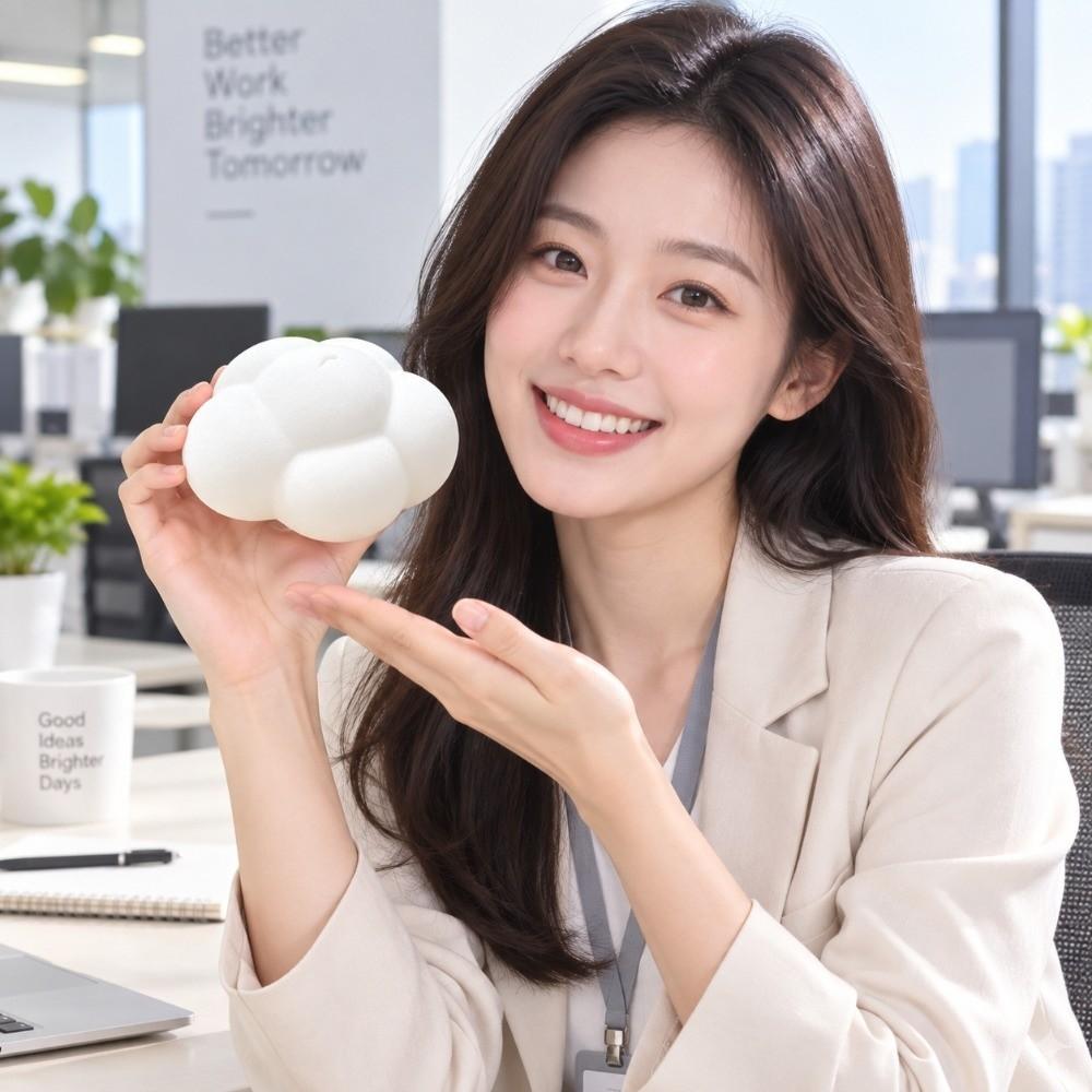 Super Soft Cloud Shape Squishy Toys Slow Rising Slow Rising Toys Cloud Squeeze Toys Office Toy