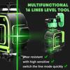 Multifunctional 16 Lines Laser Level 3 Degrees  Self-leveling Function Leveling Tool Omnidirectional Ground