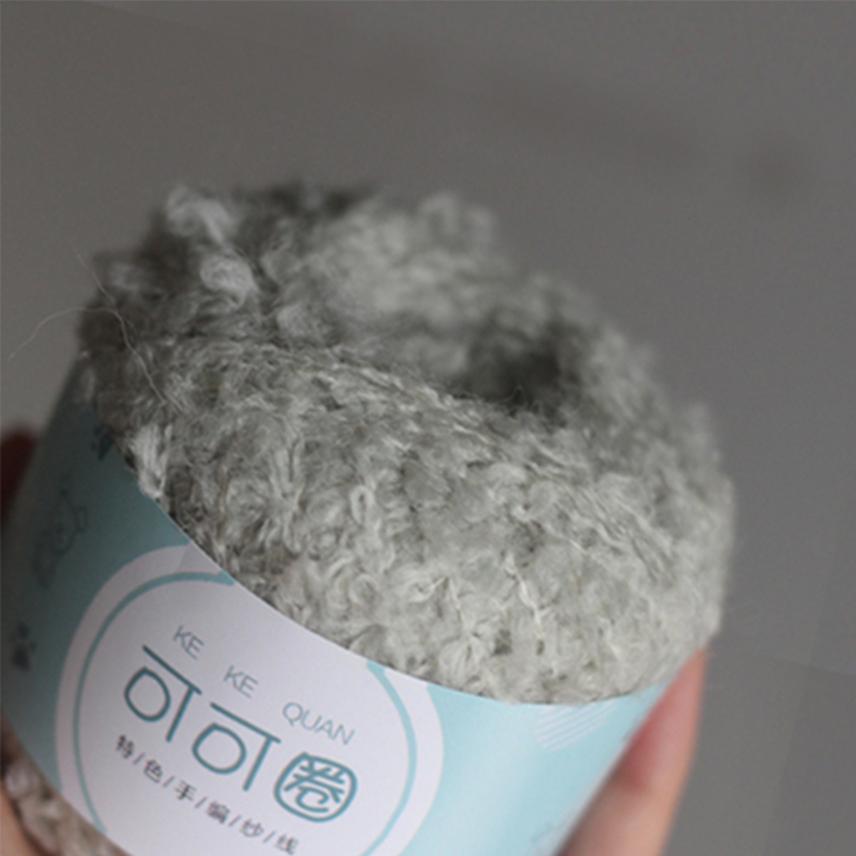 Шерстяная пряжа мягкая гладкая для ручного вязания круговая нить вязаная крючком кукольные волосы сделай сам плюшевая кукла рукоделие вязание сделай сам вязаный инструмент