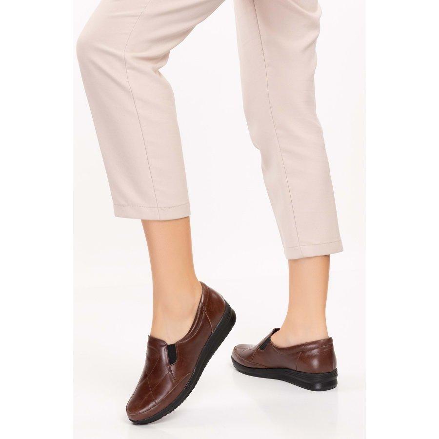 Женская удобная обувь из натуральной кожи с анатомической стелькой