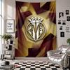 Villarreal FC Wall Tapestry Home Decor Wall Hanging Cloth for Bedroom Living Room Background