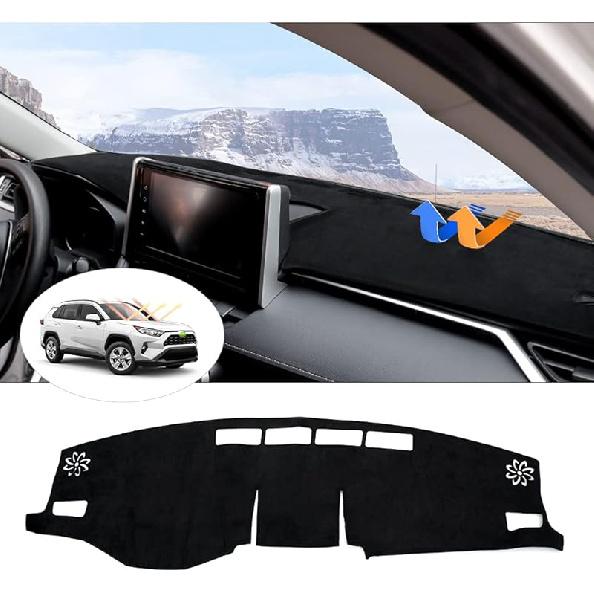 Cartist Dashboard Cover Mat For 2011- Jeep Grand Cherokee Accessories Dash Cover Suede Dash Mat Sunshade Glare UV Rays Protector (NOT For Jeep