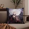 F-Fate Night S-Saber Наволочка Противопылевой клещ Наволочка Невидимая молния Шелковистый короткий плюш Чехол для подушки дивана