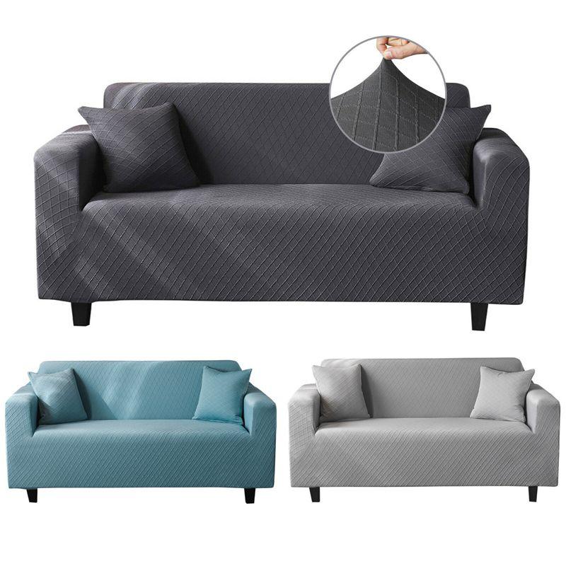 Luxurious Elastic Jacquard Sofa Slipcover For 1-4 Seater Couch Protection
