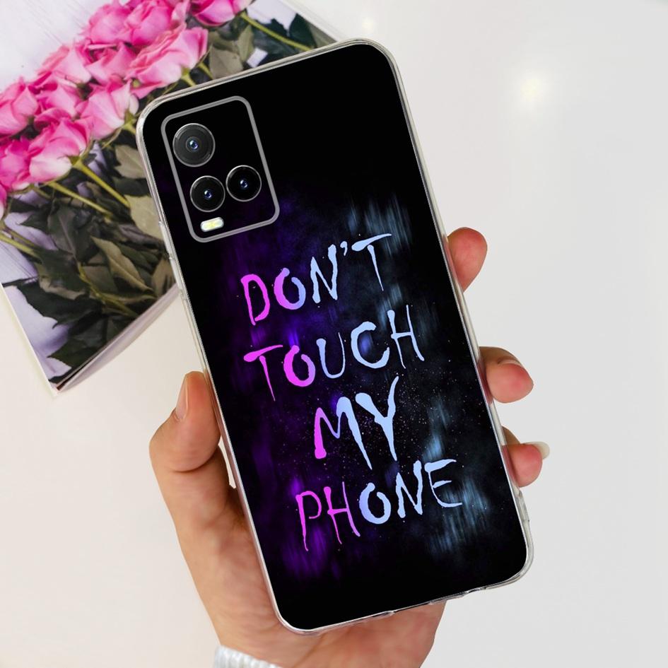 For Vivo Y33s V2109 Case Y21 2021 V2111 Cover Fashion Flower Soft Clear Silicone Slim Fundas For Vivo Y21t Y33t Y21a Y21s Bumper