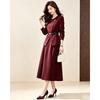 D.F.DEAR Women's Elegant Solid Color Two-Piece Set