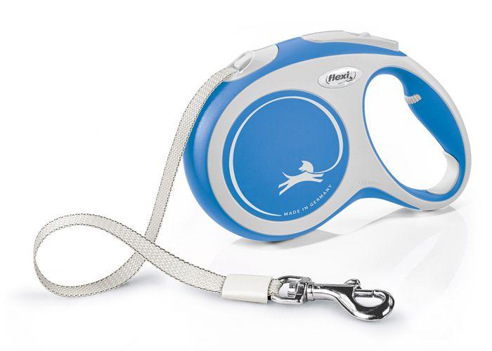 Laisse New Comfort L Tape 5 m blue Flexi CF30T5-251-BL-20