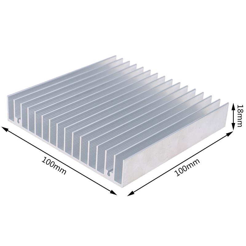 Прессованный алюминиевый радиатор для теплоотвода радиатора охладителя обломока Ик наивысшей мощности приведенного