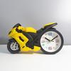 Creative Motorcycle Alarm Clock Portable Desktop Alarm Clock For Children Friends Gift Bedhead Alarm Clock Table Decor
