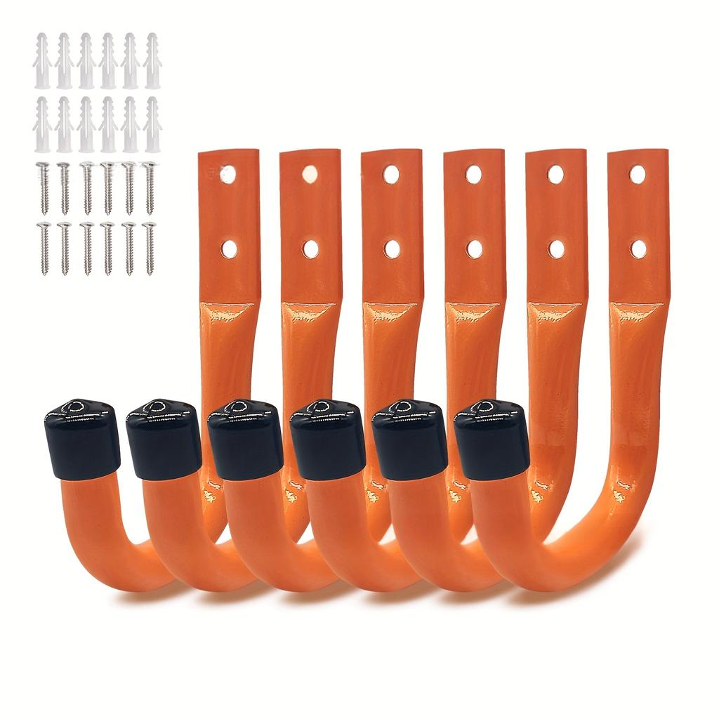 Крючки для хранения инструментов в гараже, Крючки для велосипедов, Крючки для хранения в гараже с соответствующими винтами