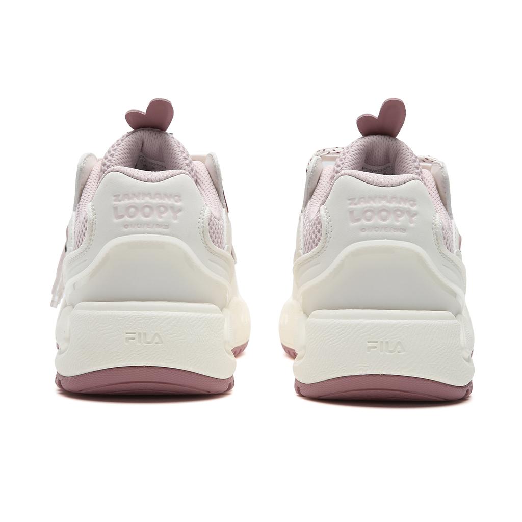 Fila × Zanmang Loopy Comp Удобная посадка Кеды для скейтбординга Женские кеды для скейтбординга Белые F12W633215FCP