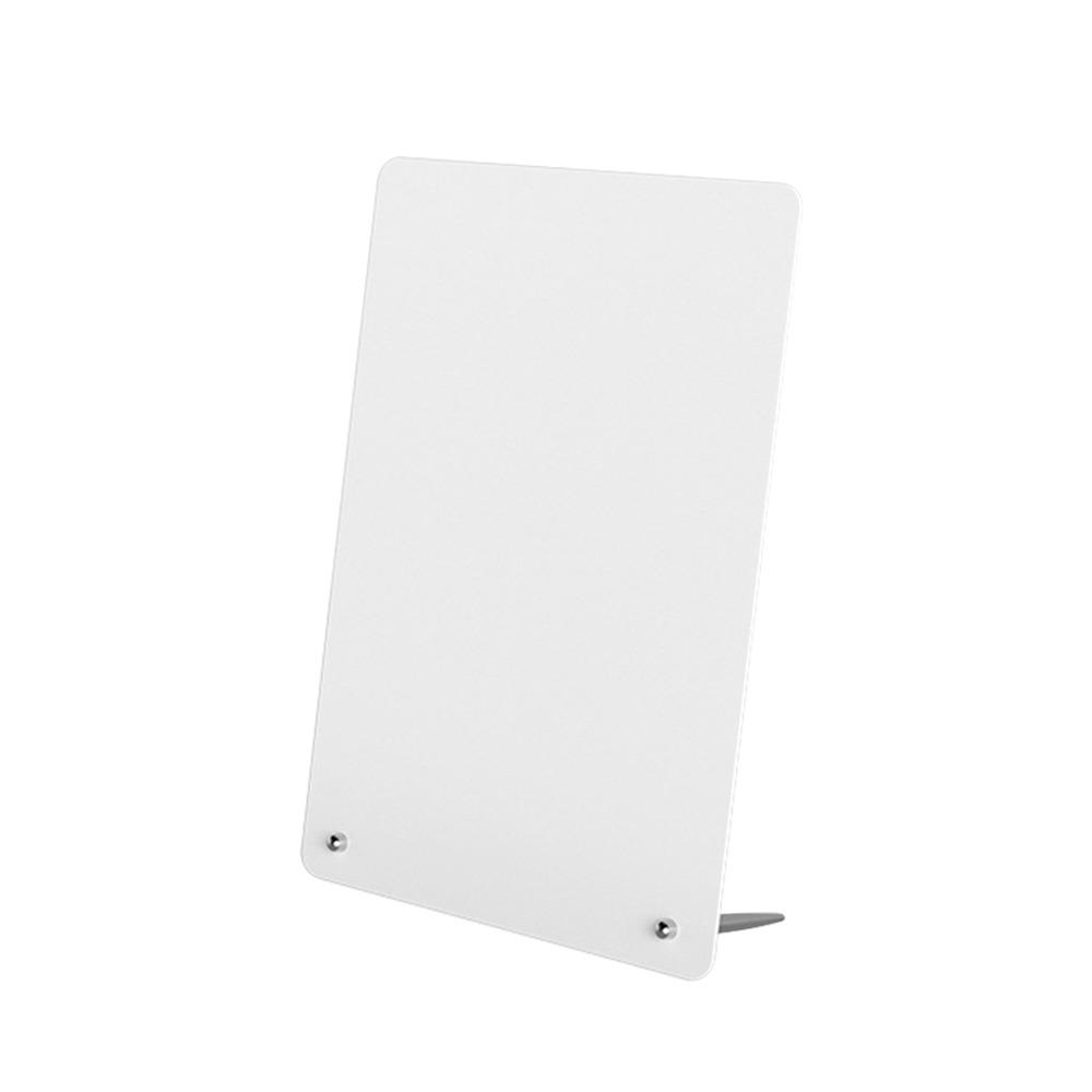 Металлическая пластина настольная памятная доска для напоминаний простая магнитная доска для наклеек для офиса