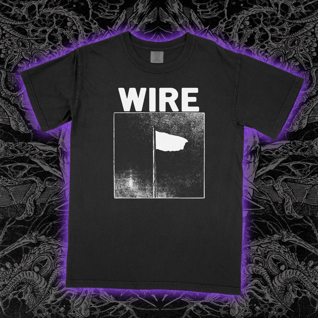 Футболка Wire Pink Flag Пост-панк Культовая обложка альбома Графика Группа Футболка Унисекс Мягкий хлопок