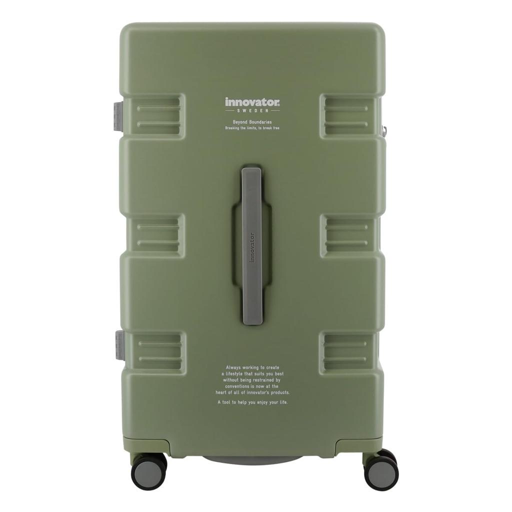 Innovator Carry Wagon IW66 Suitcase, Lightweight, 75L, 68cm, 3.7kg, Carry-on Bag, TSA Lock, 2-Year Warranty, Deep Navy