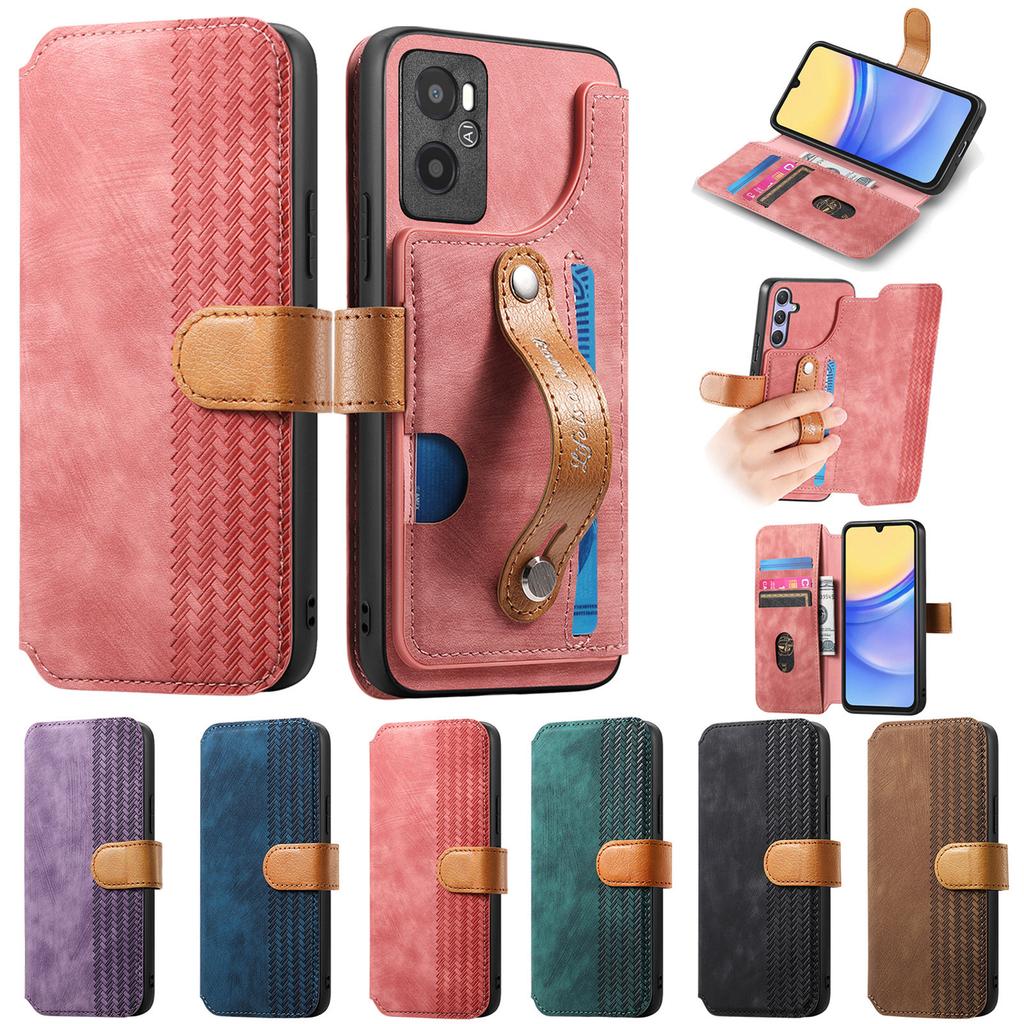 Ultimate Shockproof Wallet Case for Oppo series.Realme 6/10/11/C15/C35/Oppo A53/A38/A57/A58/Reno10...| Card Holder + Stand + RFID Protection