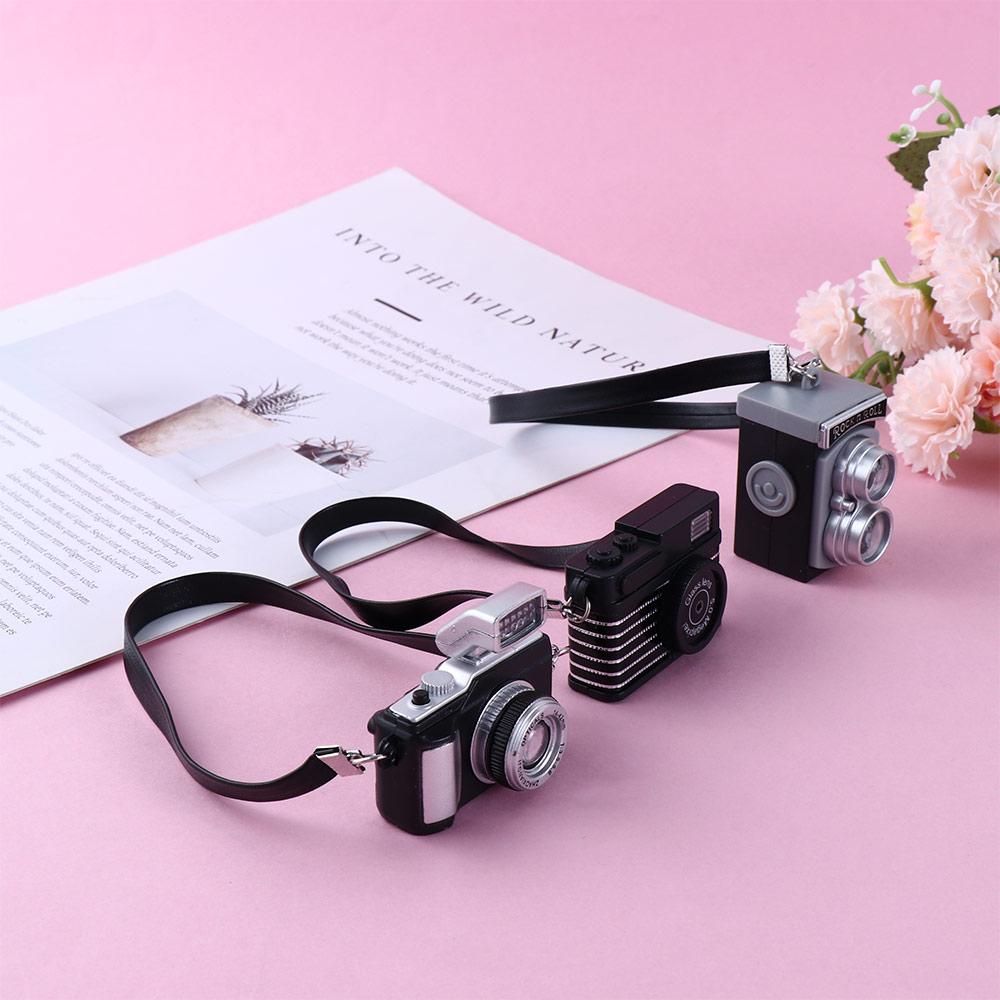 Toy 1/6 Doll Doll SLR Camera Miniature Digital Camera Mini Doll Camera Dollhouse Miniature Camera