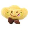 Lucky Fortune Gold Coin Pendant Plush Yuanbao Keychain  Bag Charm Toy Doll