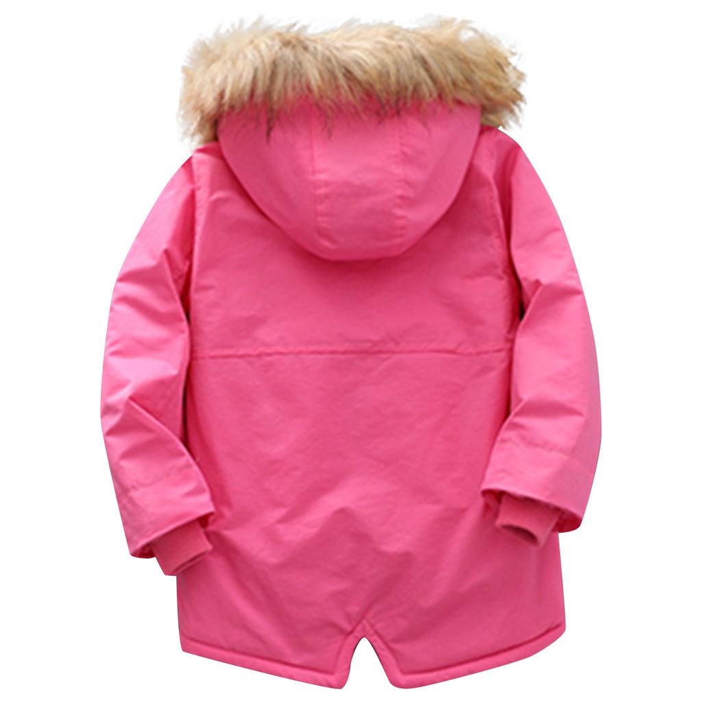 Детский пуховик для мальчиков и девочек, утепленная пуховая куртка, детская хлопковая одежда, хлопковая одежда для младенцев и малышей