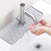 Faucet Mat Kitchen Sink Silicone Splash Pad Drainage Waterstop Bathroom Countertop Protector Quick Dry Tray