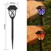1/2/4/6/8pcs Led Solar Lights For Garden Decoration Outdoor Waterproof LED Landscape Light Ground Solar Power Yard Lawn Lamp Pathway Lights