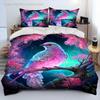 3D Exquisite Bird Flower Animal Comforter Bedding CollectionDuvet Cover Bed Collection Quilt Cover PillowcaseKing Queen Size Bedding Collection