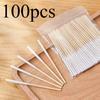 10 см / 3,94 дюйма Длинные ватные палочкиВатные палочки для путешествий с круглыми наконечникамиОдноразовые ватные палочки для макияжаВатные палочки для ушейМакияжУход за домашними животнымиПоделки