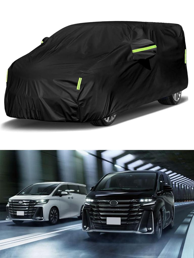 Чехол для автомобиля Alphard Vellfire 20 Series 30 Series 40 Series Чехол для кузова Водонепроницаемая флисовая подкладка Защита от ультрафиолета Внутренняя защита Плотный материал Оригинальный